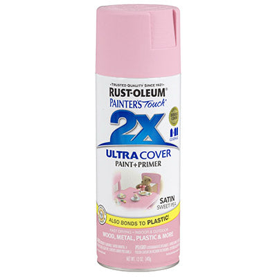 Rust-Oleum Painter's Touch Ultra Cover Satin Sweet Pea Spray Paint 12 oz.
