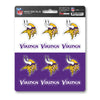 NFL - Minnesota Vikings 12 Count Mini Decal Sticker Pack