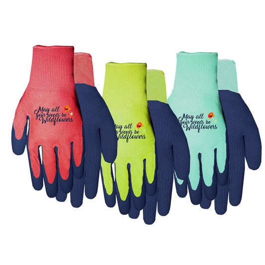 MidWest Quality Gloves M Latex Gripping Assorted Gardening Gloves