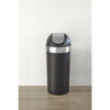 Umbra 16.4 gal. Black/Silver Venti Wastebasket (Pack of 3) - Open Box