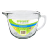 Kitchen Classics Mix & Measure 8 cups Glass Clear Measure Batter Bowl (Pack of 4).