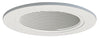 Halo Matte White 4 in. W Plastic LED Recessed Baffle and Trim 993 W