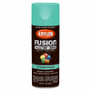 Krylon Fusion All-In-One Satin Beach Glass Paint + Primer Spray Paint 12 oz (Pack of 6).