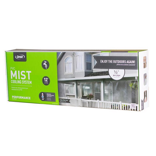 Orbit Performance PVC Outdoor Cooling Mist System 1/2 in.