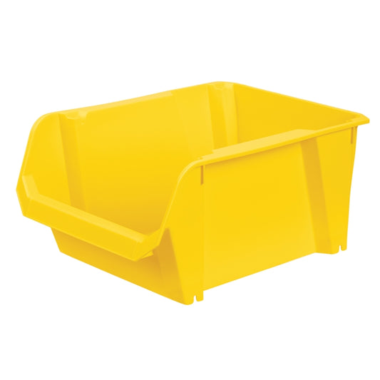 Stanley 9 in. W X 6 in. H X 13 in. D Storage Bin Impact-Resistant Poly 1 compartments Yellow