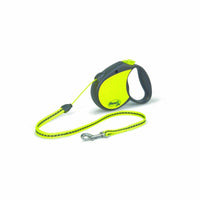 Flexi Neon Yellow Retractable Plastic Dog Leash Small - Open Box