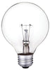 Westinghouse 25 W G25 Globe Incandescent Bulb E26 (Medium) Clear 1 pk