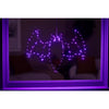 Celebrations Purple 120 ct 15 in. LED Prelit Illuminated Bat Halloween Decor (Pack of 8)