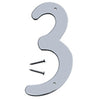 Hy-Ko 4 in. Gray Nickel Number 3 Nail-On 1 pc. (Pack of 10)