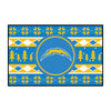 NFL - Los Angeles Chargers Holiday Sweater Rug - 19in. x 30in.