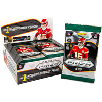 Panini 2025 Prizm Football Retail Pack Trading Cards (Pack of 24)