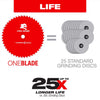Diablo Steel Demon 7-1/4 in. Dia. x 5/8 in. Carbide Ferrous Metal Saw Blade 70 teeth .(Pack of 5)