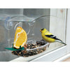 Audubon Wild Bird 1 lb Plastic Window Mount Bird Feeder 2 ports