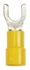 Jandorf 12-10 Ga. Insulated Wire Terminal Spade Yellow 5 pk