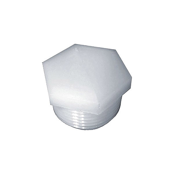Tapón de nailon MPT de 1/2 pulg. x 1/2 pulg. de diámetro de Green Leaf (paquete de 5)