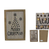 Celebrations Light-Up Merry Christmas Sign Christmas Decoration (Pack of 6)