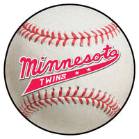 MLB - Minnesota Twins Retro Collection Baseball Rug - 27in. Diameter - (1978)