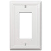 Amerelle 1 gang Stamped Steel Rocker Wall Plate 1 pk