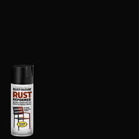 Rust-Oleum Stops Rust Indoor and Outdoor Black Protective Paint 10.25 oz. (Pack of 6)
