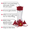 FEEDER HUMNBRD 8OZ 4STA (A)