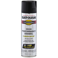 Rust-Oleum Professional Flat Black Spray Paint 15 oz. for All Surfaces - Deal of The Week