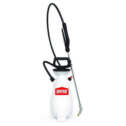Ortho Professional Black/White Adjustable Spray Tip Compressed Tank Sprayer 1 gal. Capacity