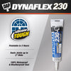 DAP Dynaflex 230 Clear Premium Latex Sealant 5.5 oz - Deal of The Week