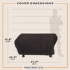 Oklahoma Joe's Black Prep/Storage Cart Cover