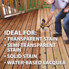 Wagner Control Spray Double Duty 4 psi Metal HVLP Stain Sprayer