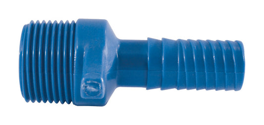 Apollo Blue Twister 1/2 in. Insert in to X 3/4 in. D Insert Acetal Male Adapter 1 pk