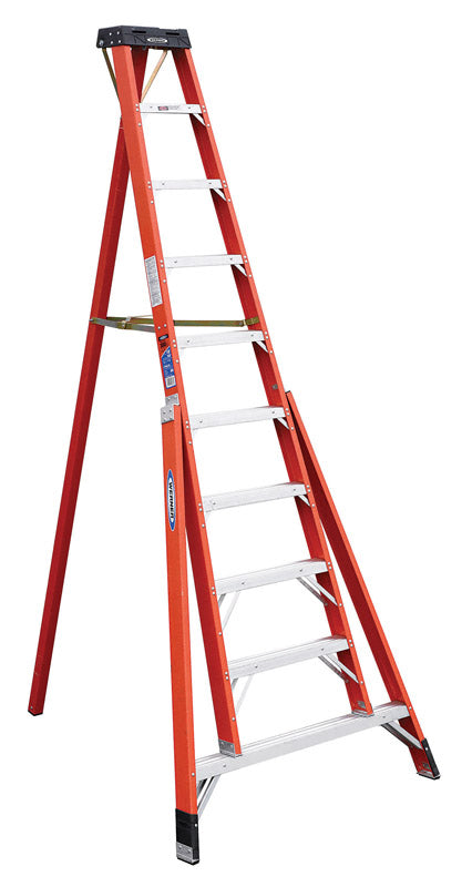 Werner FTP6210 10' Fiberglass Tripod Ladder