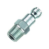 Tru-Flate Steel Air Plug 1/4 in. Male 1 pc