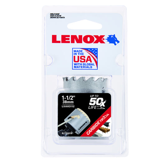 Lenox Speed Slot 1-1/2 in. Carbide Tipped Hole Saw