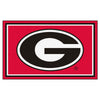 University of Georgia 4ft. x 6ft. Plush Area Rug