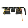 CLC 11 pocket Polyester Fabric Carpenters Pouch 19 in. L X 8 in. H Black 29 in. 46 in.
