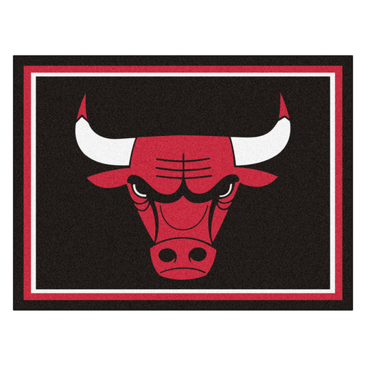 NBA - Chicago Bulls 8ft. x 10 ft. Plush Area Rug
