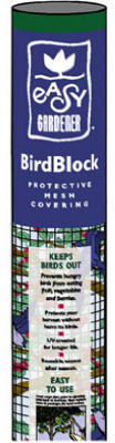 Easy Gardener BirdBlock Black Polypropylene Protect Net