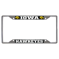 University of Iowa Metal License Plate Frame