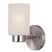 Westinghouse Sylvestre 1-Light Brushed Nickel Gray Wall Sconce - Deal of The Week