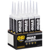 OSI Quad Max White Elastomeric Polymers Door/Siding/ Window Sealant 9.5 oz (Pack of 12) - Deal of The Week
