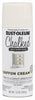 Rust-Oleum Ultra Matte Chiffon Cream 0.5 g/L VOC Oil-Based Sprayable Chalk Paint 12 oz.