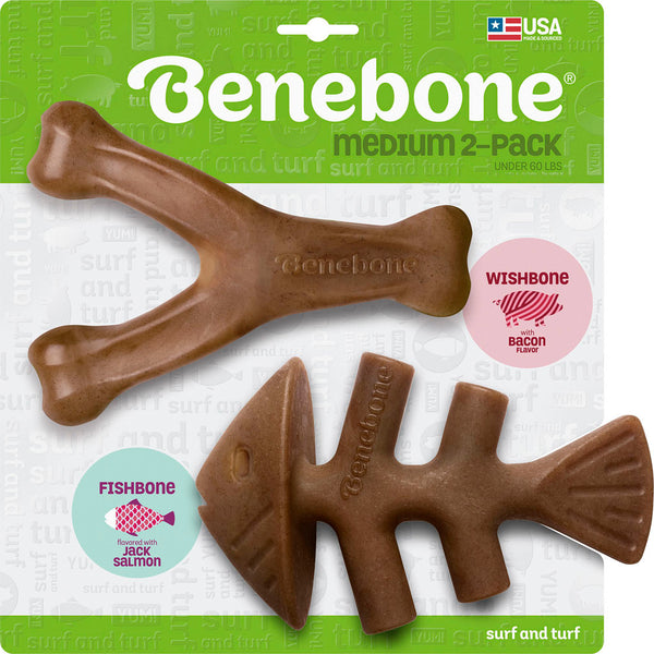 Combo de espina de pescado/espina de deseo Benebone