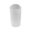 Rubbermaid Spa Works 9 qt. Clear Vanity Wastebasket (Pack of 6)