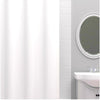 Zenna Home 72 in. H X 70 in. W White Solid Shower Curtain Liner PEVA