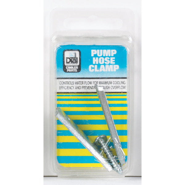 Abrazadera de manguera de acero negra de 3/4 pulg. de alto x 2-3/4 pulg. de ancho