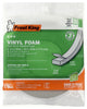 Frost King Gray Vinyl Clad Foam Weather Seal For Doors and Windows 17 ft. L X 0.13 in.