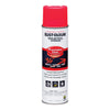 Rust-Oleum Industrial Choice Fluorescent Pink Spray Paint 17 oz. (Pack of 6)