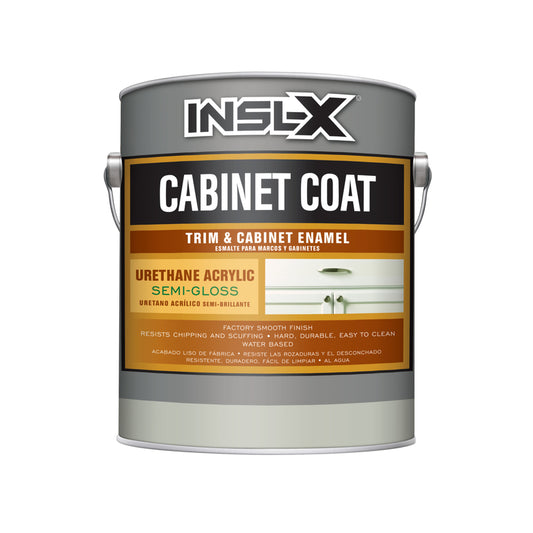 Insl-X Cabinet Coat Semi-Gloss Tintable Base 4 Trim & Cabinet Enamel Interior 1 gal (Pack of 2)