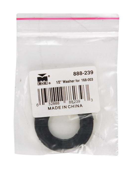 BK Products 1/2 in. Dia. Rubber Washer 5 (Pack of 5)