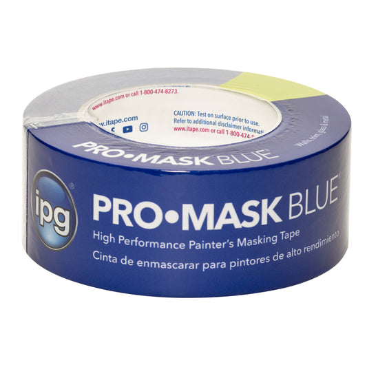 IPG Pro-Mask 1.88 in. W X 60 yd L Blue Masking Tape